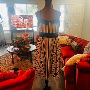 Striped Multicolor Dress